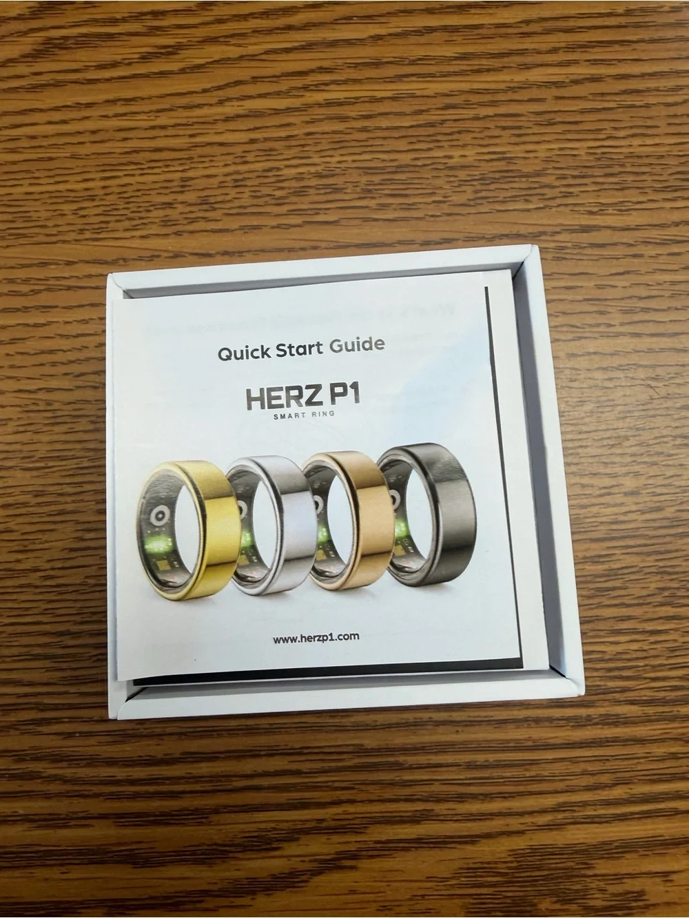 HerzP1 Sunrise Gold Smart Ring - Size 6